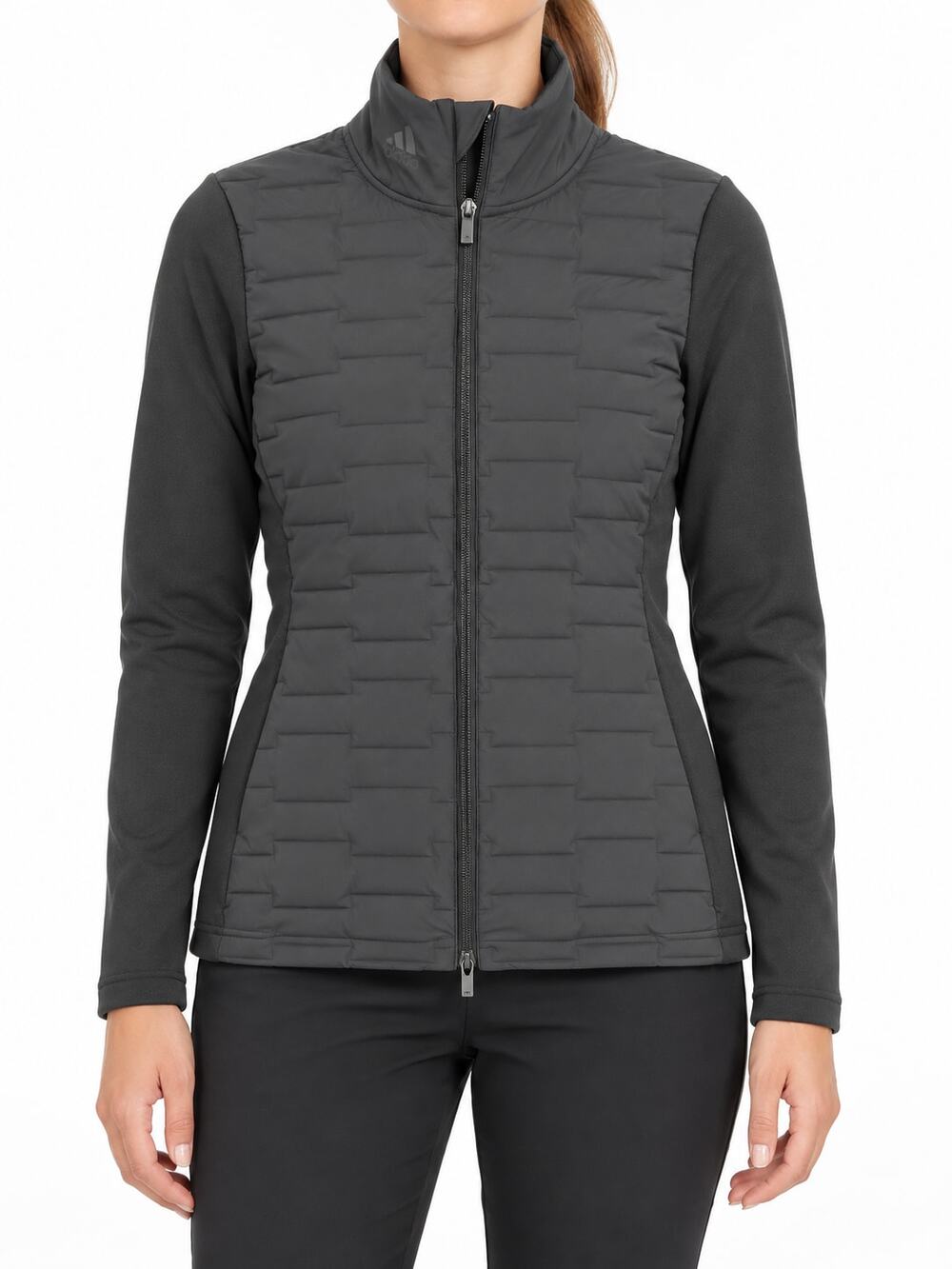 Adidas Golf Frostguard Down Jacket Women's Black Full Zip 80/20 Size XS NWT $180